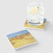 ヴィンセント・ヴァン・ゴッホ - プロヴァンスの収穫 ストーンコースター (横)