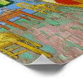 ヴィンセント・ヴァン・ゴッホ・ベッドルーム絵画・イン・アルレス ポスター (角)