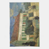 ヴィンセント・ヴァン・ゴッホ – ホワイトハウス・アット・ナイト キッチンタオル (縦)