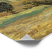 ヴィンセント・ヴァン・ゴッホ – ホワイトハウス・アット・ナイト ポスター (角)