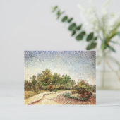 ヴィンセント・ヴァン・ゴッホ・ボイエル・ダルソン公園のレーン ポストカード (スタンド正面)