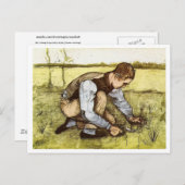 ヴィンセント・ヴァン・ゴッホ ポストカード (正面/裏面)