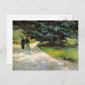 ヴィンセント・ヴァン・ゴッホ ポストカード (正面/裏面)