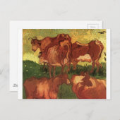 ヴィンセント・ヴァン・ゴッホ ポストカード (正面/裏面)