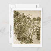 ヴィンセント・ヴァン・ゴッホ ポストカード (正面/裏面)