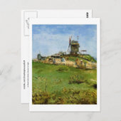 ヴィンセント・ヴァン・ゴッホ ポストカード (正面/裏面)