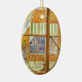 ヴィンセント・ヴァン・ゴッホ – ポーク・ブッチャーのショーウィンドウ セラミックオーナメント (右)