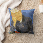 ヴィンセント・ヴァン・ゴッホ – ポール・ガチェット博士ポートレート クッション (ブランケット)