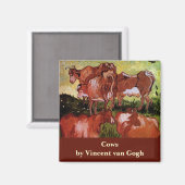 ヴィンセント・ヴァン・ゴッホ マグネット (正面/裏面)