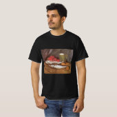 ヴィンセント・ヴァン・ゴッホ - マグロ、レモン、トマト Tシャツ (正面フル)