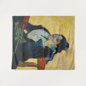 ヴィンセント・ヴァン・ゴッホ - マダム・ジヌーの肖像 タペストリー (正面(横))