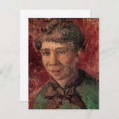 ヴィンセント・ヴァン・ゴッホ・マダム・タンギーポートレート (正面/裏面)