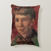 ヴィンセント・ヴァン・ゴッホ・マダム・タンギーポートレート アクセントクッション (裏面(縦))