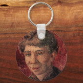 ヴィンセント・ヴァン・ゴッホ・マダム・タンギーポートレート キーホルダー (正面)