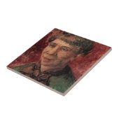 ヴィンセント・ヴァン・ゴッホ・マダム・タンギーポートレート タイル (側面)