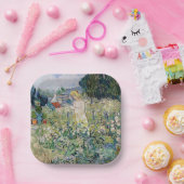 ヴィンセント・ヴァン・ゴッホ - ミス・ガシェの庭 ペーパープレート (パーティー)