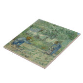 ヴィンセント・ヴァン・ゴッホ – ミレットの後の最初のステップ タイル (側面)