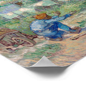 ヴィンセント・ヴァン・ゴッホ – ミレットの後の最初のステップ ポスター (角)