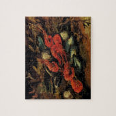 ヴィンセント・ヴァン・ゴッホ - ムール貝とエビの静物 ジグソーパズル (縦)