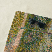 ヴィンセント・ヴァン・ゴッホ – モンマルテのガーデンと恋人 ビーチタオル (インサイチュ)