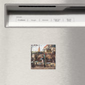 ヴィンセント・ヴァン・ゴッホ - モンマルトルのラ・ギャングエット マグネット (インサイチュ (食洗機))