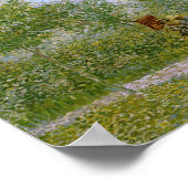 ヴィンセント・ヴァン・ゴッホ・モンマルトルの庭園 ポスター (角)