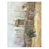 ヴィンセント・ヴァン・ゴッホ - モンマルトルの街景 テーブルクロス (正面)