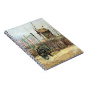 ヴィンセント・ヴァン・ゴッホ - モンマルトルの街景 ノートブック (右側)