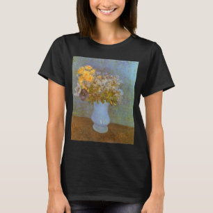 ヴィンセント・ヴァン・ゴッホ　ライラック、デイジー、アネモネの花瓶 Tシャツ