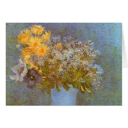 ヴィンセント・ヴァン・ゴッホ・ライラック、デイジー、アネモネス (正面横)