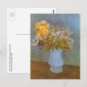 ヴィンセント・ヴァン・ゴッホ・ライラック、デイジー、アネモネス ポストカード (正面/裏面)