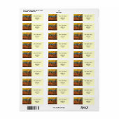 ヴィンセント・ヴァン・ゴッホ ラベル (フルシート)