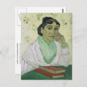 ヴィンセント・ヴァン・ゴッホ・ラルレジエンヌ（マダム・ギヌー） ポストカード (正面/裏面)