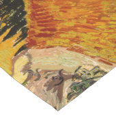 ヴィンセント・ヴァン・ゴッホ – ランドスケープ、ハウス、フローマン ショートテーブルランナー (コーナー)