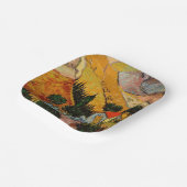 ヴィンセント・ヴァン・ゴッホ – ランドスケープ、ハウス、フローマン ペーパープレート (傾斜あり)