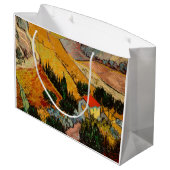 ヴィンセント・ヴァン・ゴッホ – ランドスケープ、ハウス、フローマン ラージペーパーバッグ (裏面アングル)