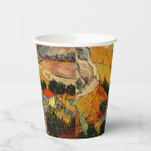 ヴィンセント・ヴァン・ゴッホ – ランドスケープ、ハウス、フローマン 紙コップ (左)
