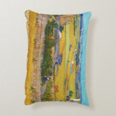 ヴィンセント・ヴァン・ゴッホ - ラ・クラウの収穫 アクセントクッション (裏面(縦))