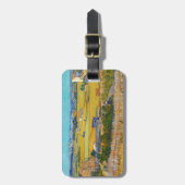 ヴィンセント・ヴァン・ゴッホ - ラ・クラウの収穫 ラゲッジタグ (正面縦)