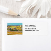 ヴィンセント・ヴァン・ゴッホ - ラ・クラウの収穫 ラベル (インサイチュ)