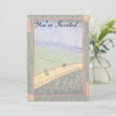 ヴィンセント・ヴァン・ゴッホ – レインアート日本のの橋 招待状 (スタンド正面)