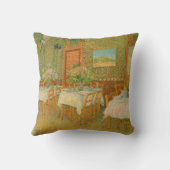 ヴィンセント・ヴァン・ゴッホ – レストランのインテリア クッション (裏面)