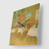 ヴィンセント・ヴァン・ゴッホ – レストランのインテリア スクエア壁時計 (傾斜)