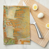 ヴィンセント・ヴァン・ゴッホ - レストランの内部 キッチンタオル (四つ折り)