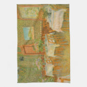 ヴィンセント・ヴァン・ゴッホ - レストランの内部 キッチンタオル (縦)