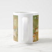 ヴィンセント・ヴァン・ゴッホ - レストランの内部 ジャンボコーヒーマグカップ (裏面)