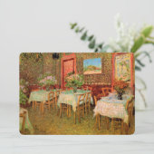 ヴィンセント・ヴァン・ゴッホ レストラン ソフトオープン 招待状 (スタンド正面)