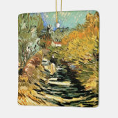 ヴィンセント・ヴァン・ゴッホ・ロードSaint-Remy，女性姿 セラミックオーナメント (左)