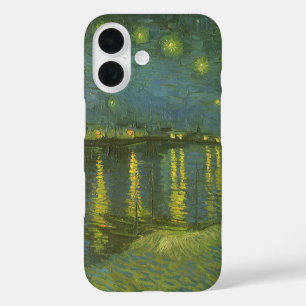 ヴィンセント・ヴァン・ゴッホ - ローヌ川の星月夜 iPhone 16ケース