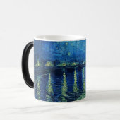 ヴィンセント·ヴァン·ゴッホ-ローンの上のスターリー·ナイト モーフィングマグカップ (正面左)